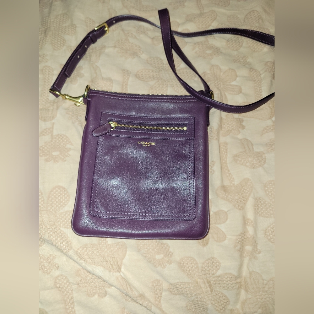 Coach Purple Crossbody Bag